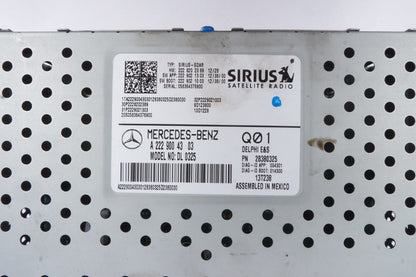 2014 - 2017 Mercedes W222 S550 Sirius Satellite Radio Receiver 2229004303 OEM