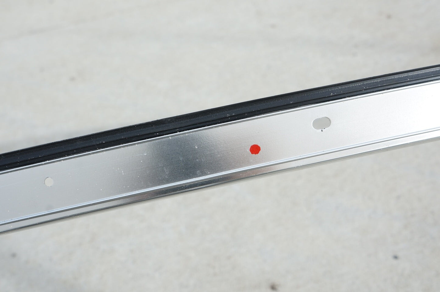07-14 Mercedes W216 CL550 CL65 Roof Rail Door Upper Molding Trim Chrome LEFT