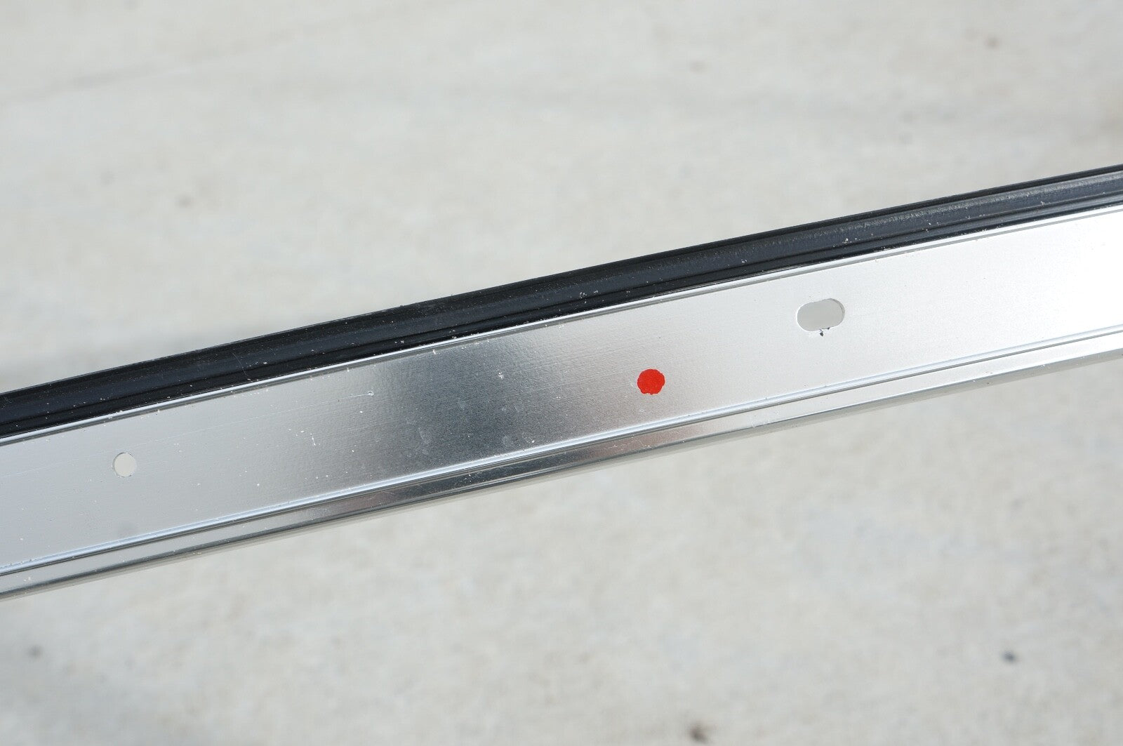 07-14 Mercedes W216 CL550 CL65 Roof Rail Door Upper Molding Trim Chrome LEFT