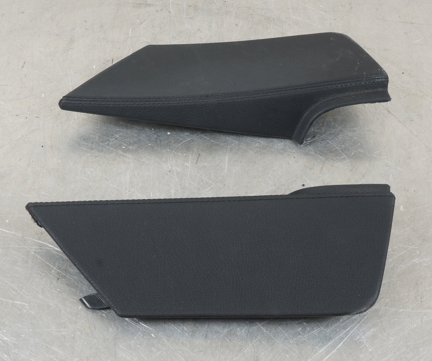 07-09 Mercedes W221 S550 S450 Center Console Trim Panel Cover PAIR Black LH RH