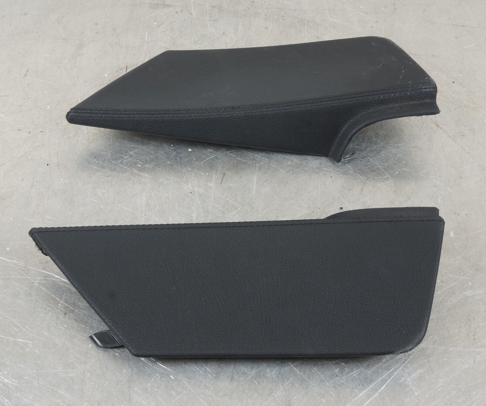 07-09 Mercedes W221 S550 S450 Center Console Trim Panel Cover PAIR Black LH RH
