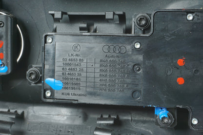 2012 - 2017 AUDI A7 FRONT RIGHT PASSENGER SEAT COVER TRIM W/ CONTROL SWITCH OEM