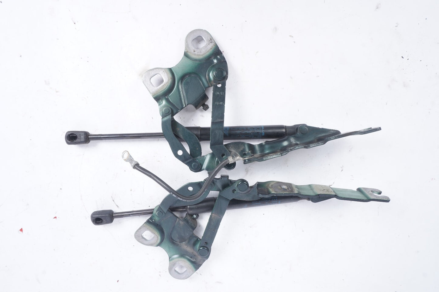 11-16 Mini Cooper Countryman Hood Hinge w/ Lift Support Shock Strut LH & RH OEM