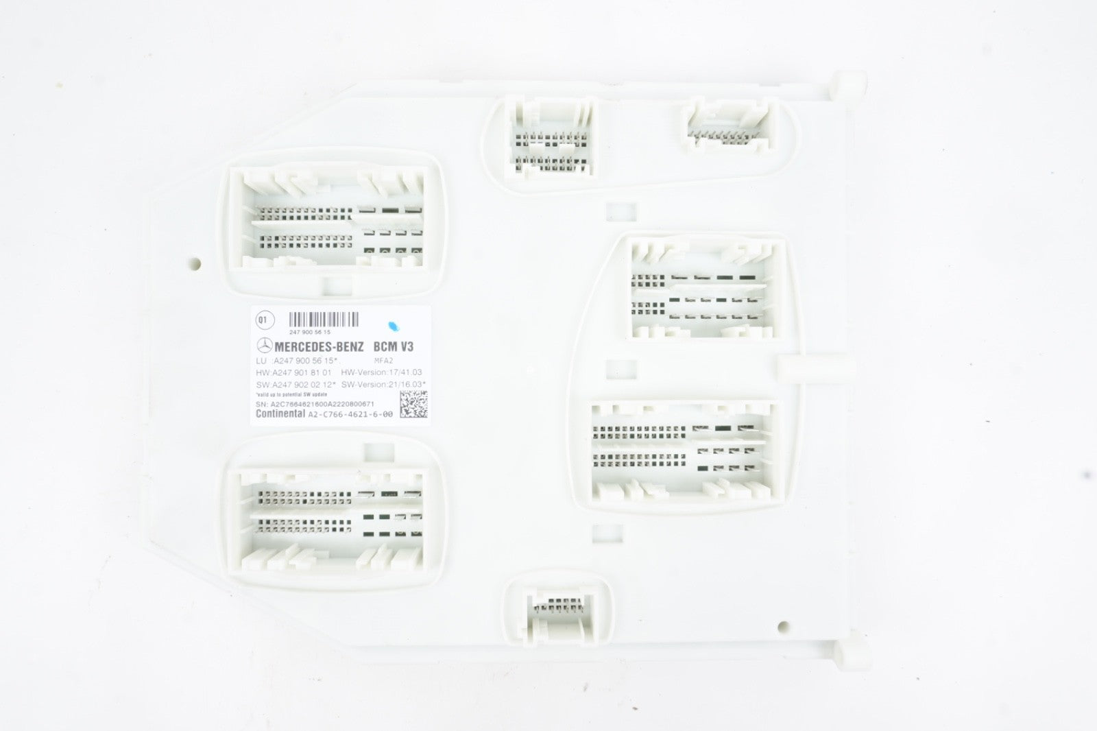 2020 -2025 MERCEDES A CLA GLA GLB EQB SAM SIGNAL ACQUISITION BODY CONTROL MODULE