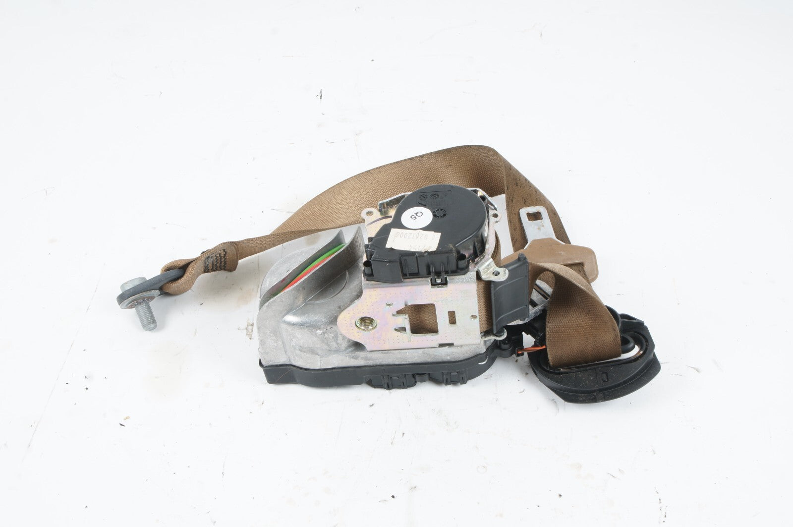2007-2009 Mercedes S550 W221 FRONT LEFT DRIVER SEAT BELT RETRACTOR OEM