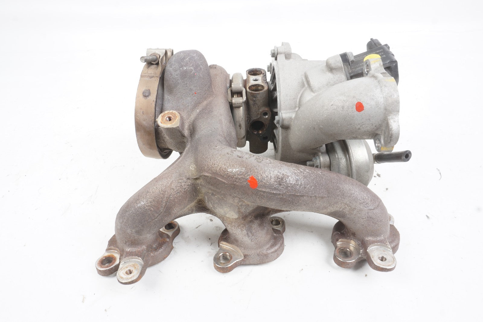 14-19 Maserati Ghibli M157 3.0 V6 Left Driver Side Turbocharger Turbo OEM