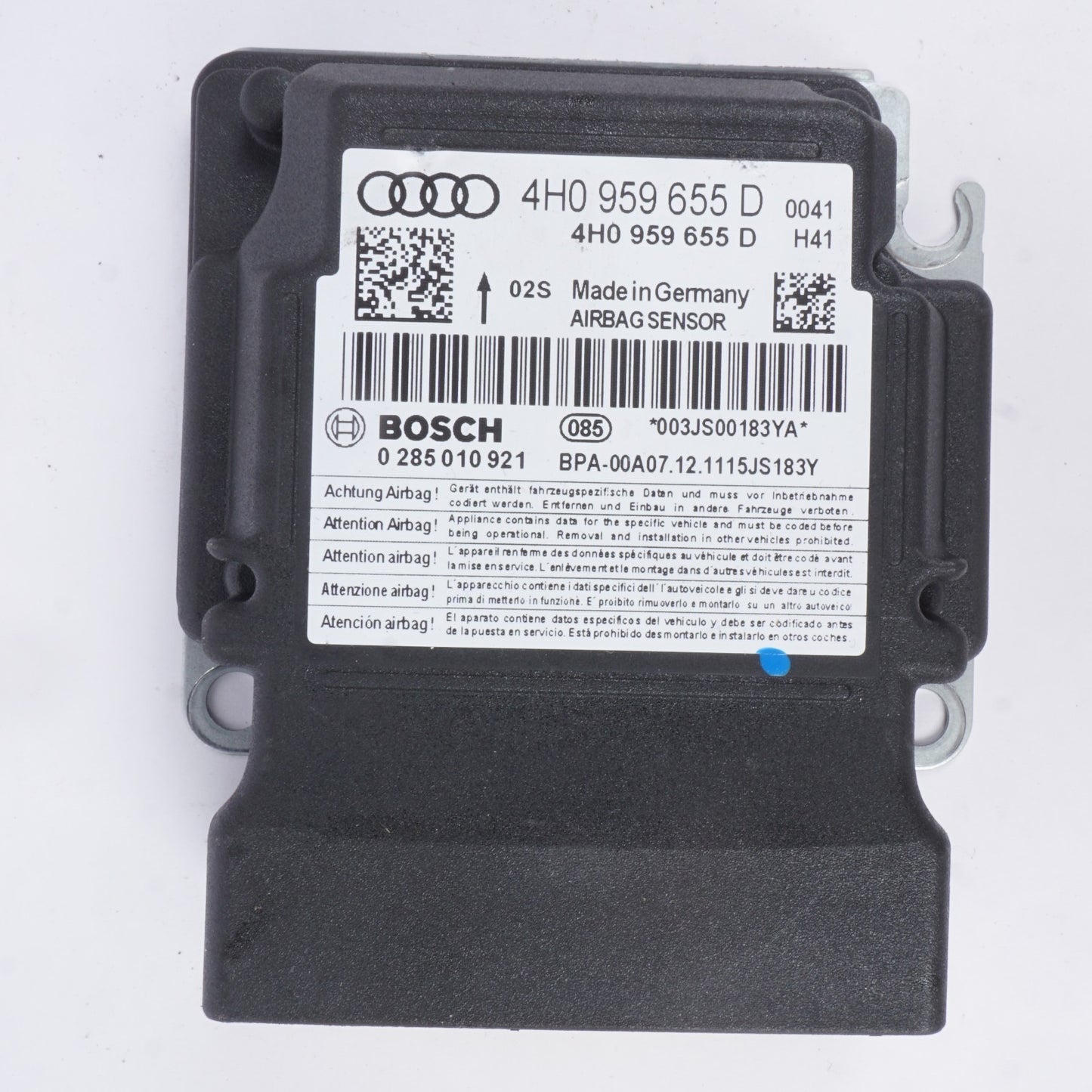 2011 - 2017 Audi A8 A8l Control Module OEM