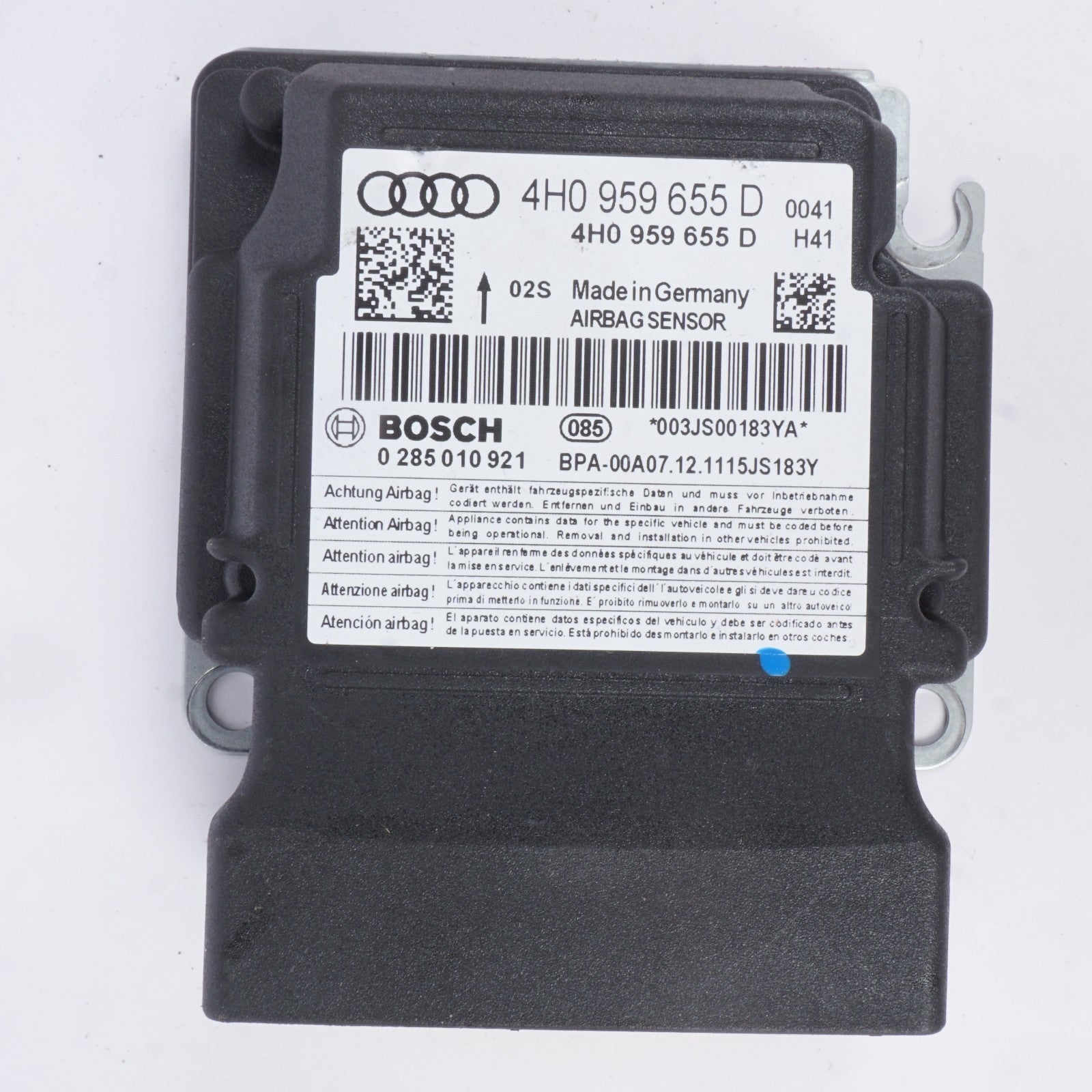 2011 - 2017 Audi A8 A8l Control Module OEM