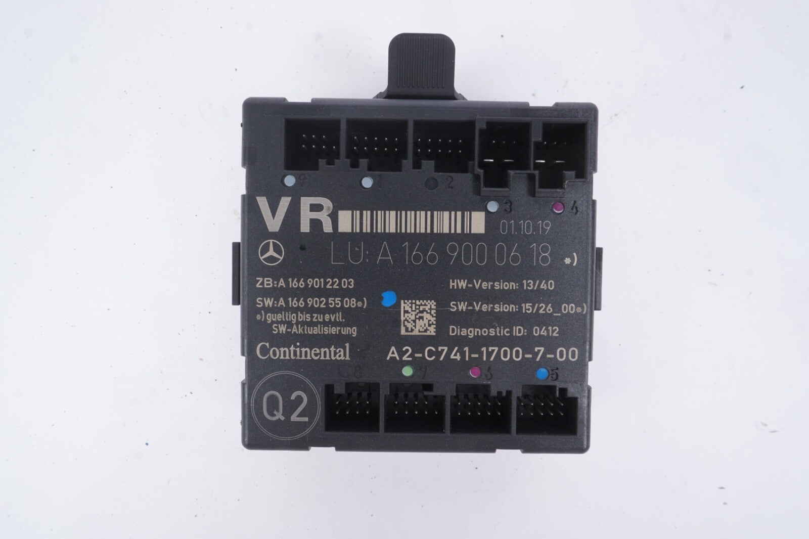 12-20 Mercedes X166 GL450 GLA250 ML350 Front Right Side Door Control Module OEM