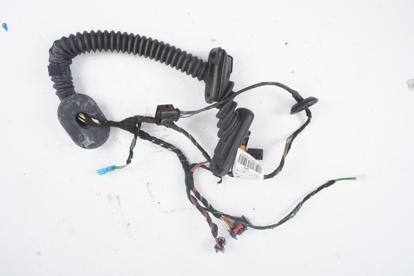 2011 - 2014 PORSCHE CAYENNE REAR LEFT SIDE DOOR WIRE WIRING HARNESS OEM