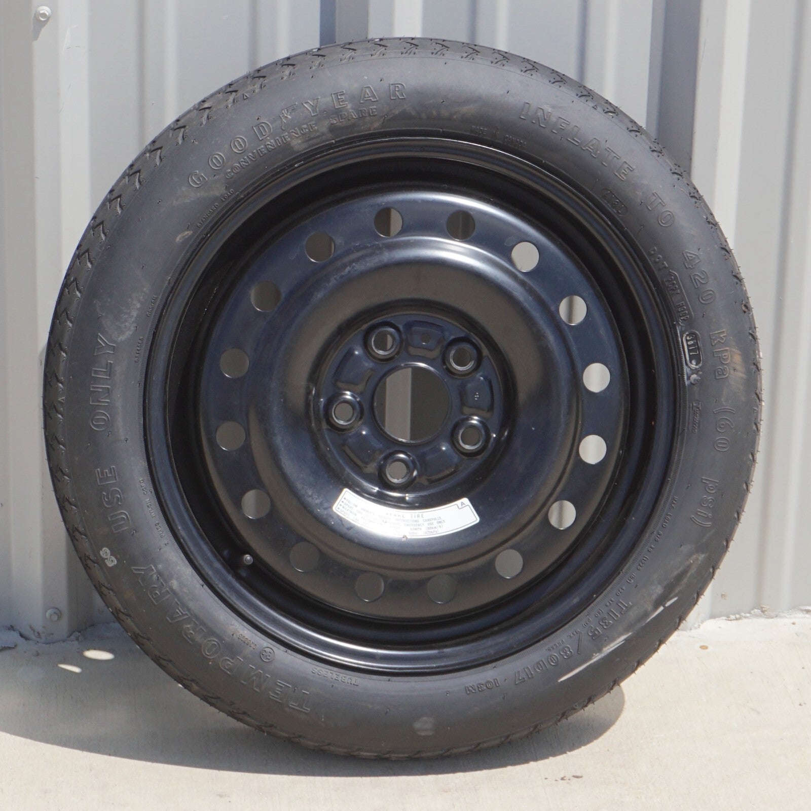 18-23 Honda Odyssey Spare Tire T135/80D17 OEM