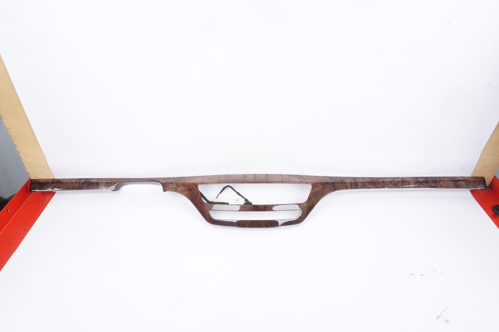 10-13 Mercedes W221 S400 Center Dashboard Dash Trim Molding Wood 2216803493 OEM