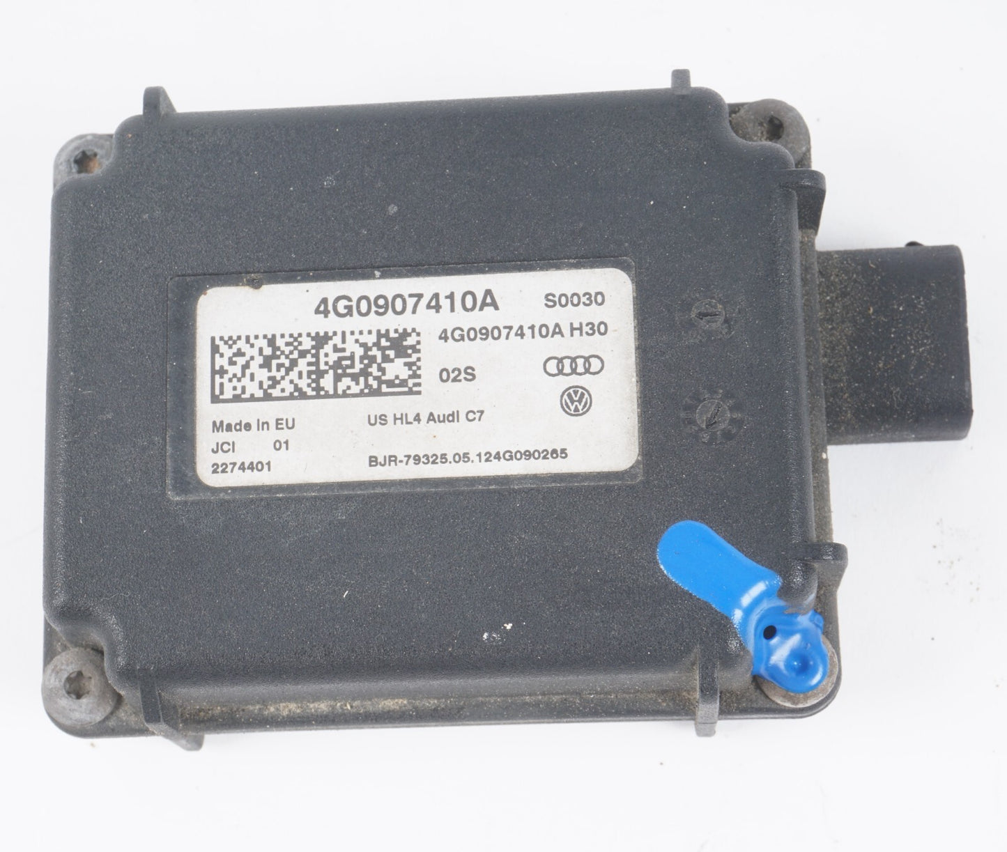 11-17 AUDI A8 A8L S8 GARAGE DOOR HOMELINK CONTROL MODULE 4G0907410A  OEM