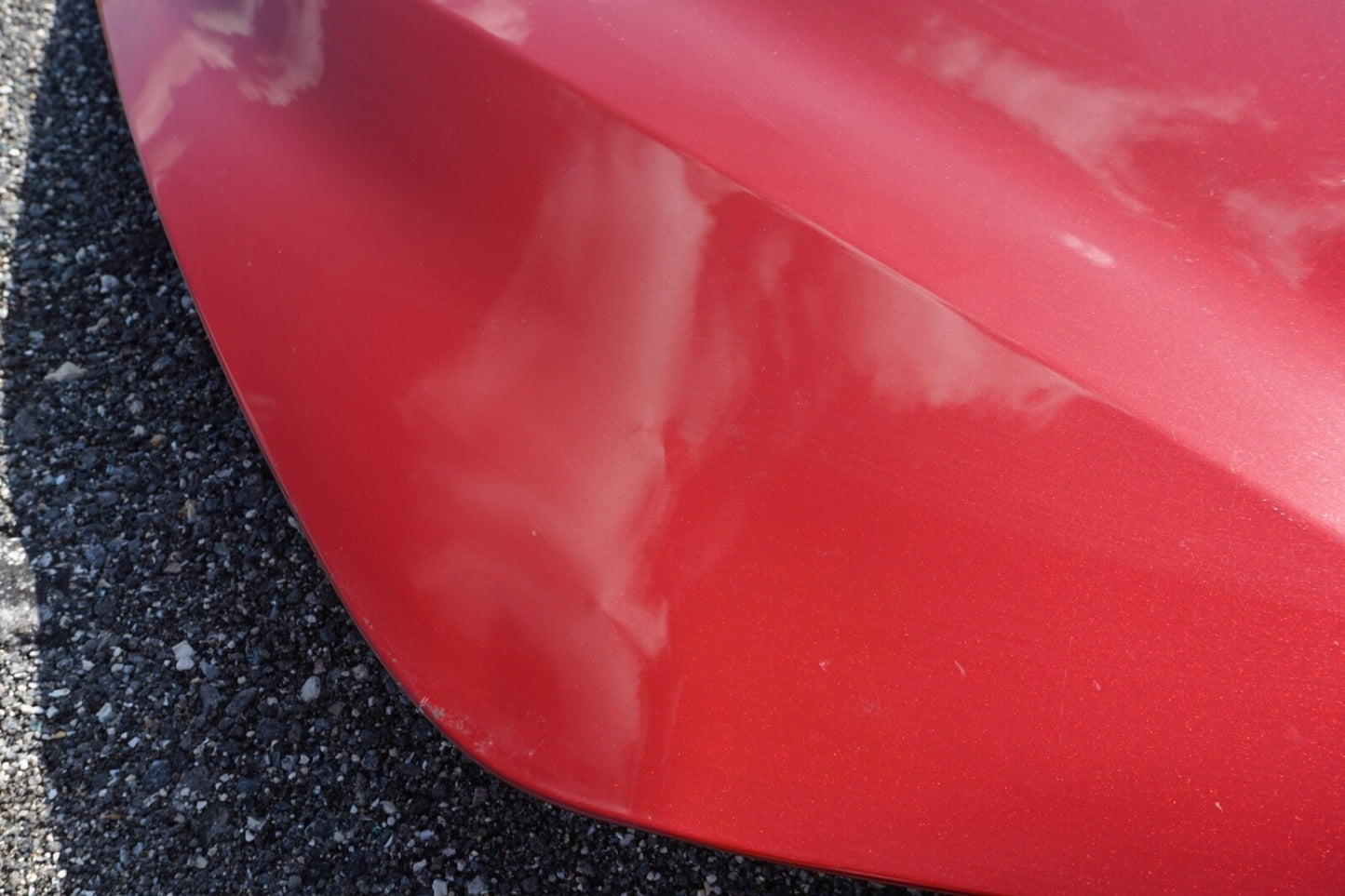 17-23 ALFA ROMEO GIULIA FRONT HOOD BONNET PANEL SHELL RED, OEM