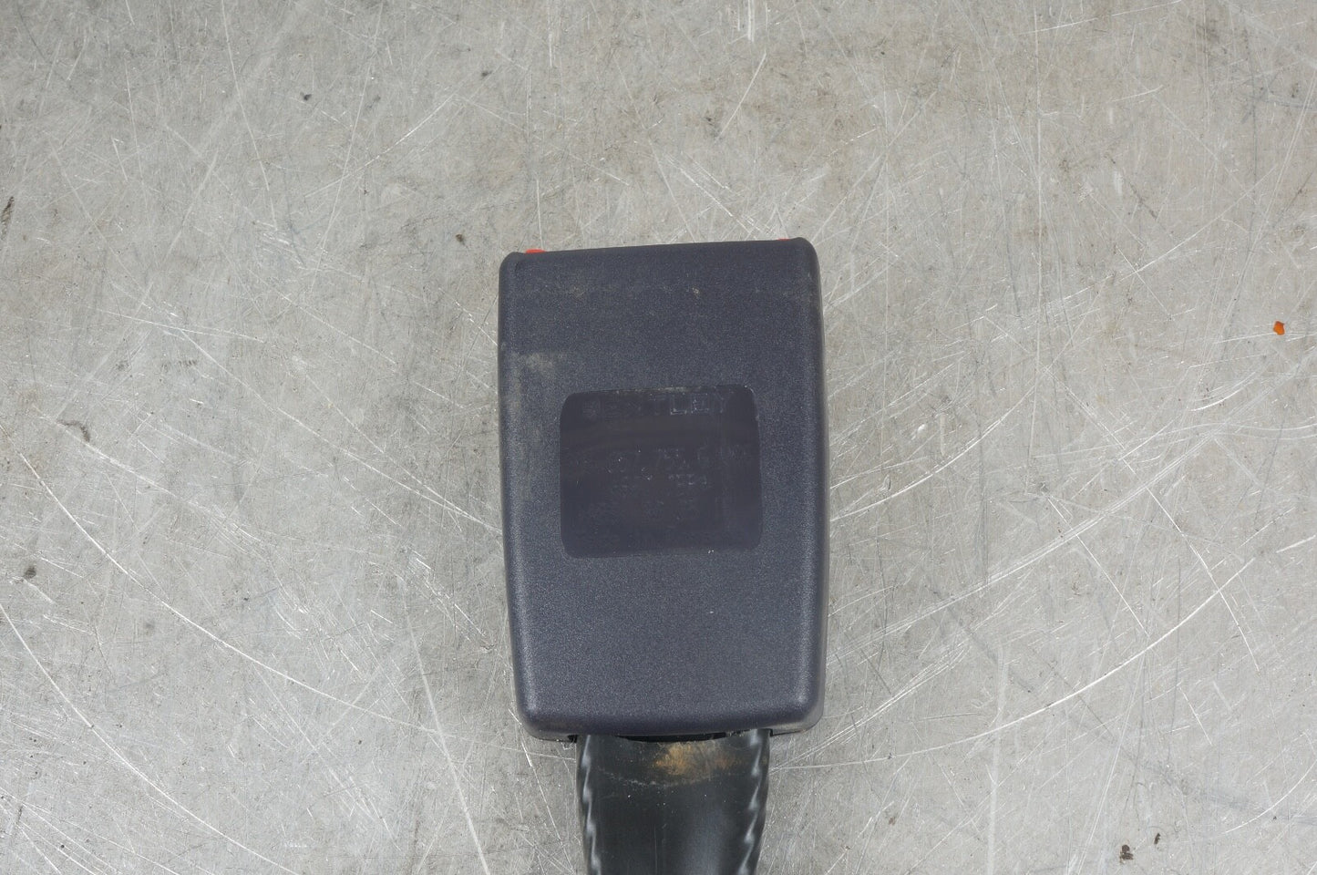 11-20 BENTLEY MULSANNE FRONT LEFT SEAT BELT BUCKLE BLUE COLOR
