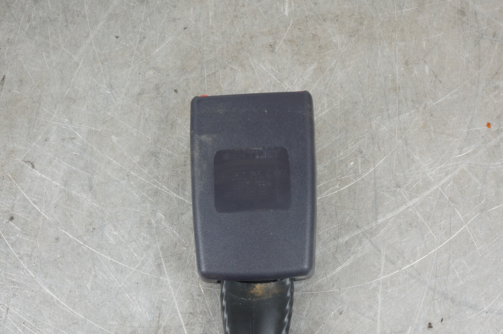 11-20 BENTLEY MULSANNE FRONT LEFT SEAT BELT BUCKLE BLUE COLOR