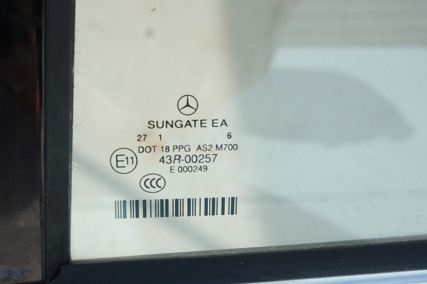2007 - 2013 MERCEDES-BENZ S550 REAR LEFT DRIVER SIDE DOOR SHELL OEM