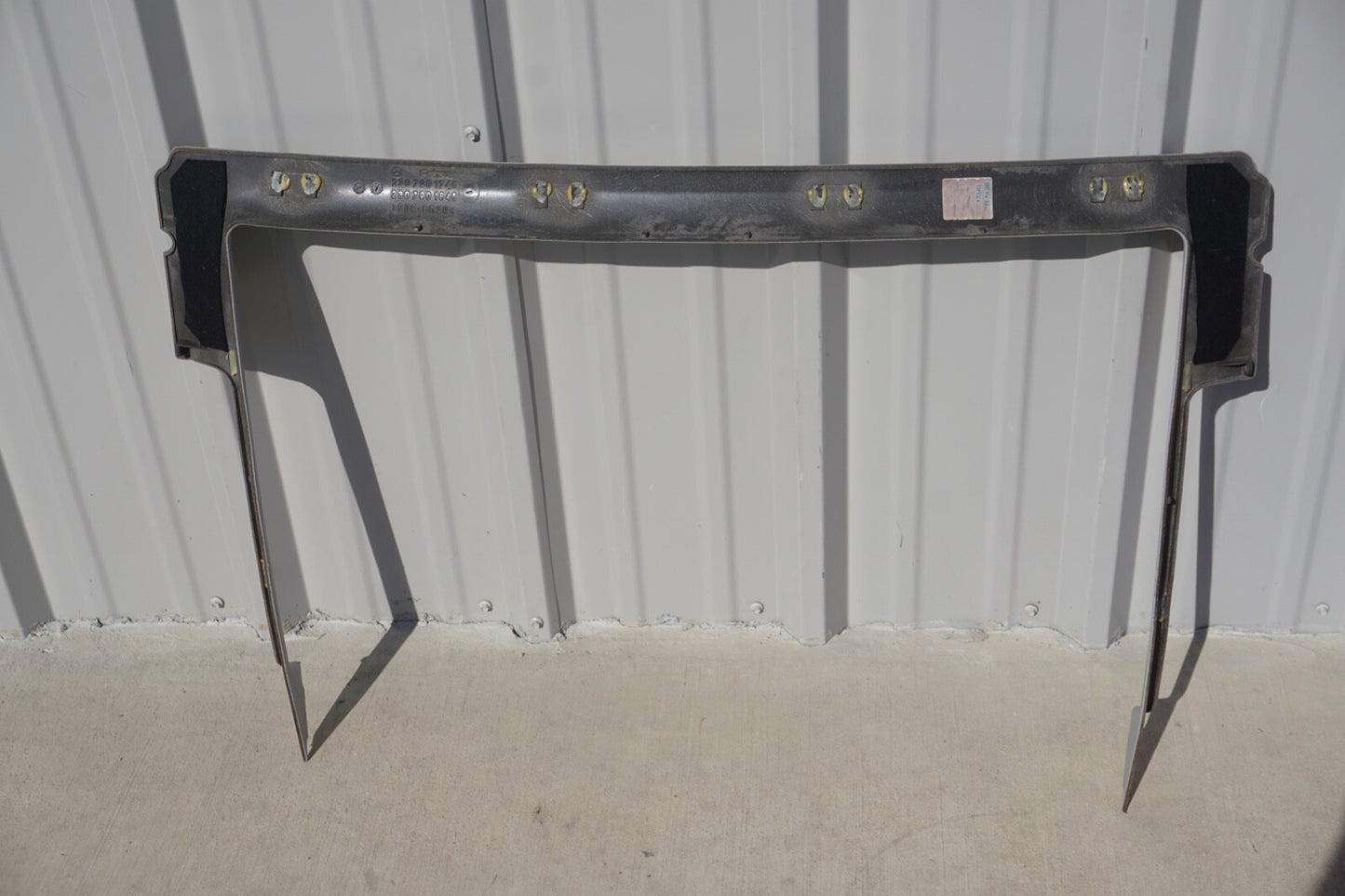 03-06 Mercedes R230 SL Class Rear Interior Windshield Glass Headliner Trim