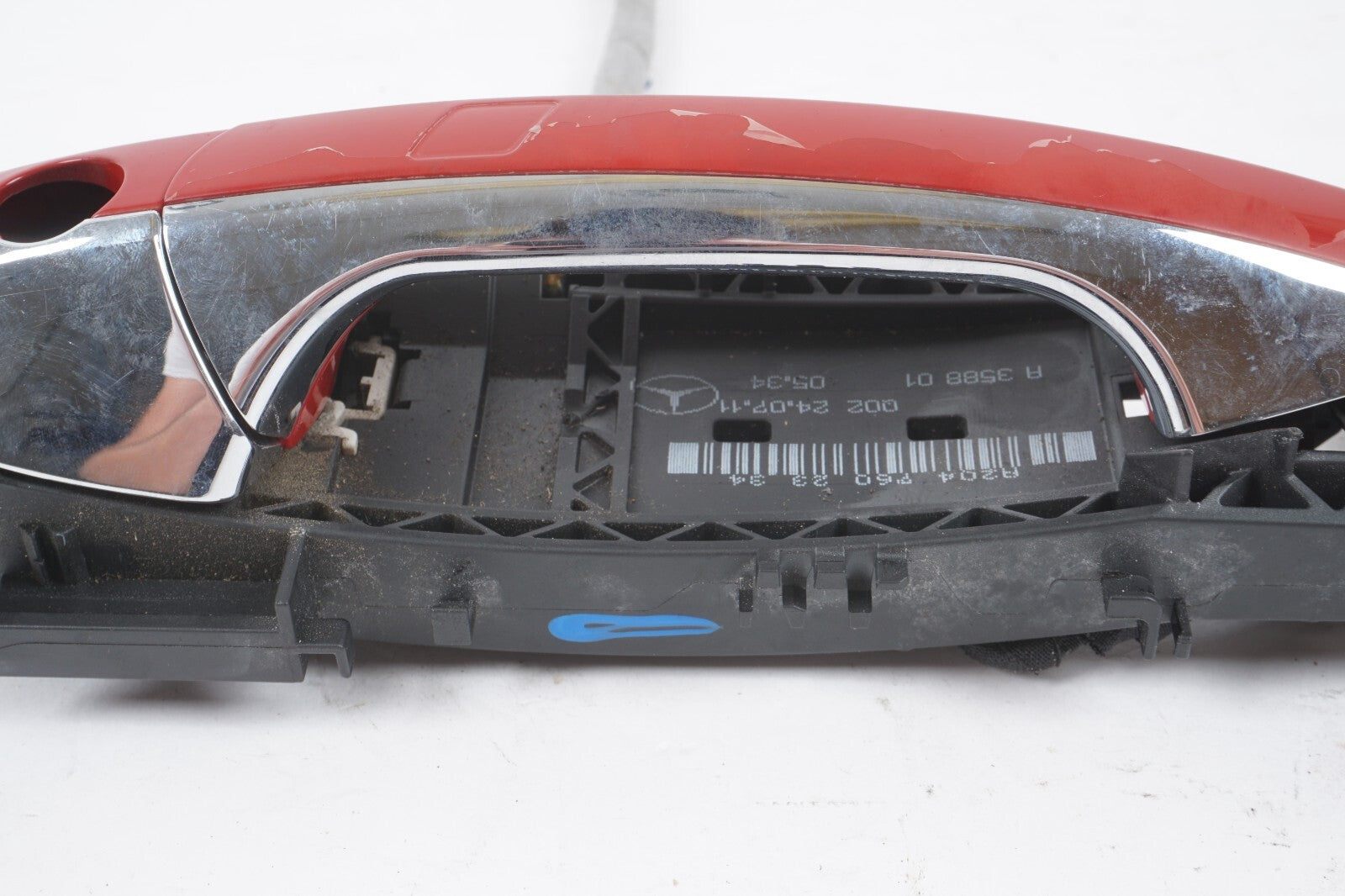 12-14 Mercedes C350 C300 W204 FRONT LEFT DRIVER EXTERIOR DOOR HANDLE OEM