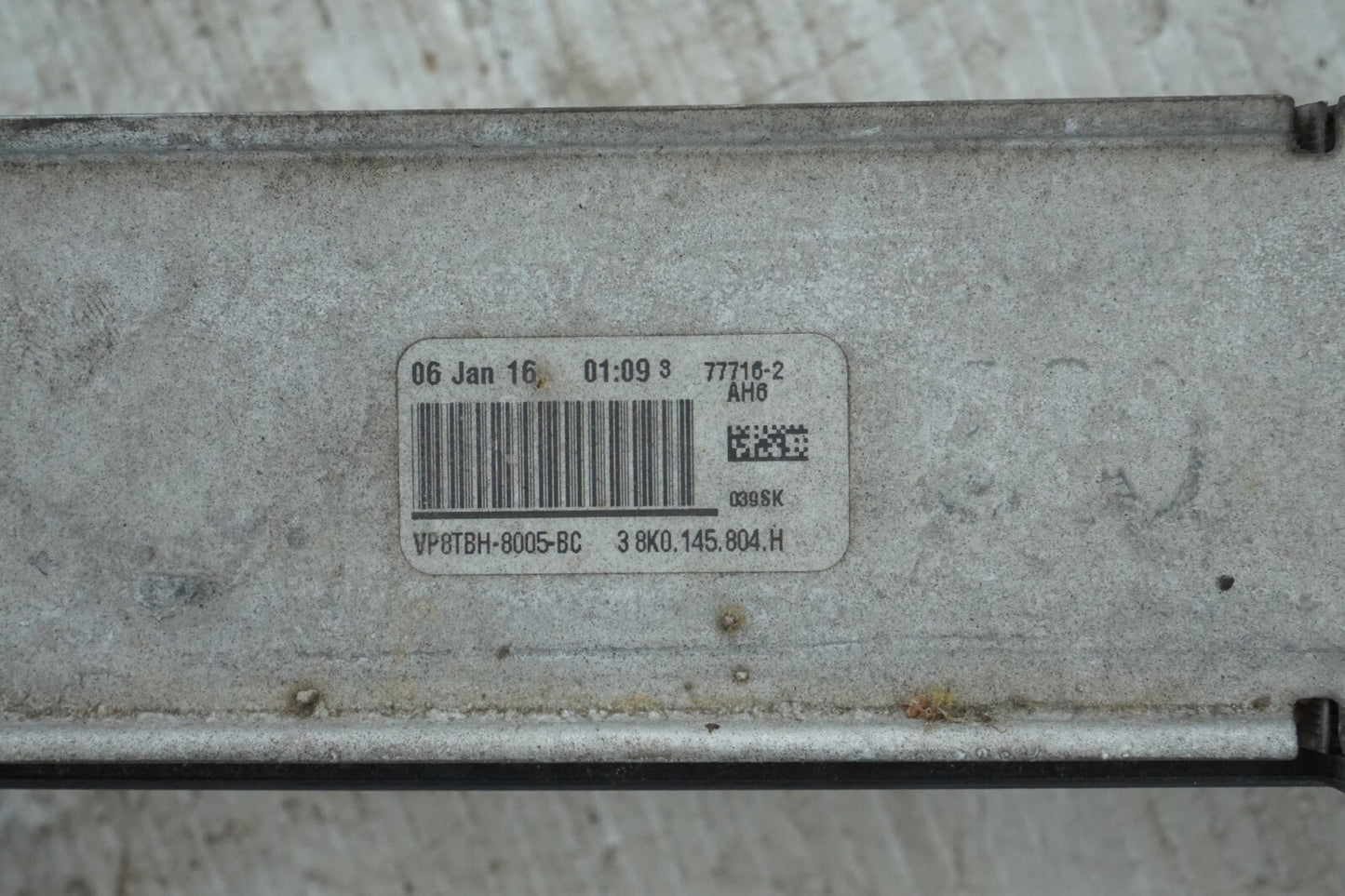 2012-2017 AUDI A6 A7 3.0L ENGINE COOLANT INTERCOOLER INTER COOLER OEM