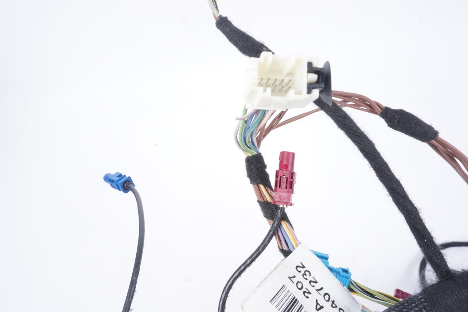 2012 2013 Mercedes E350 W207 Convertible trunk wiring harness Cabriolet