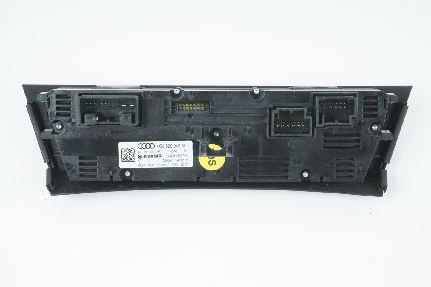 2012-2015 AUDI A7 AC HEATER CLIMATE TEMPERATURE CONTROL SWITCH OEM