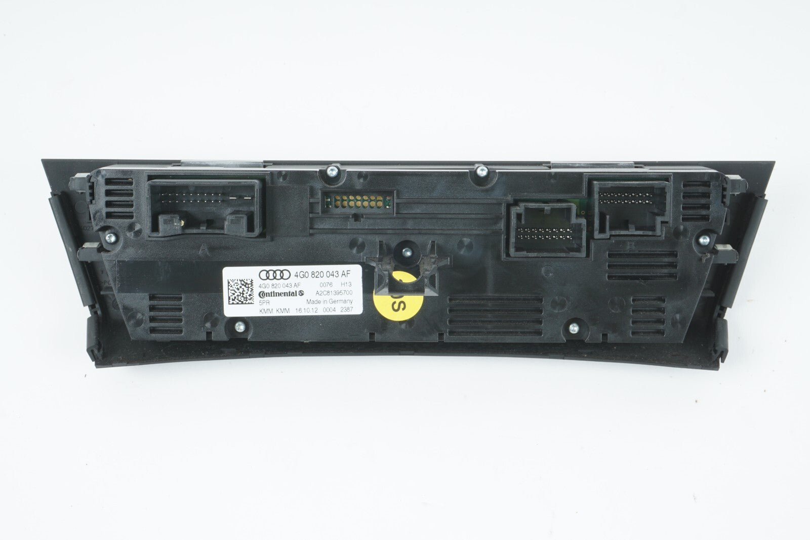 2012-2015 AUDI A7 AC HEATER CLIMATE TEMPERATURE CONTROL SWITCH OEM