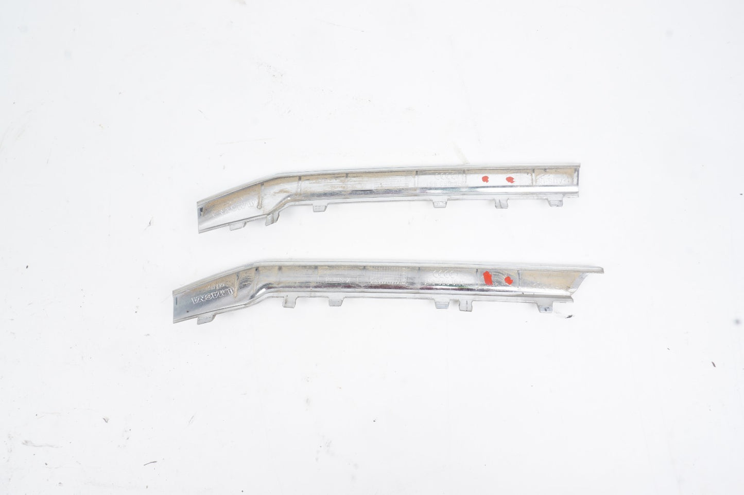 2011-2014 Audi A8 Quattro Bumper Grille Chrome Molding Right 2Pcs OEM