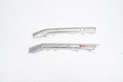 2011-2014 Audi A8 Quattro Bumper Grille Chrome Molding Right 2Pcs OEM