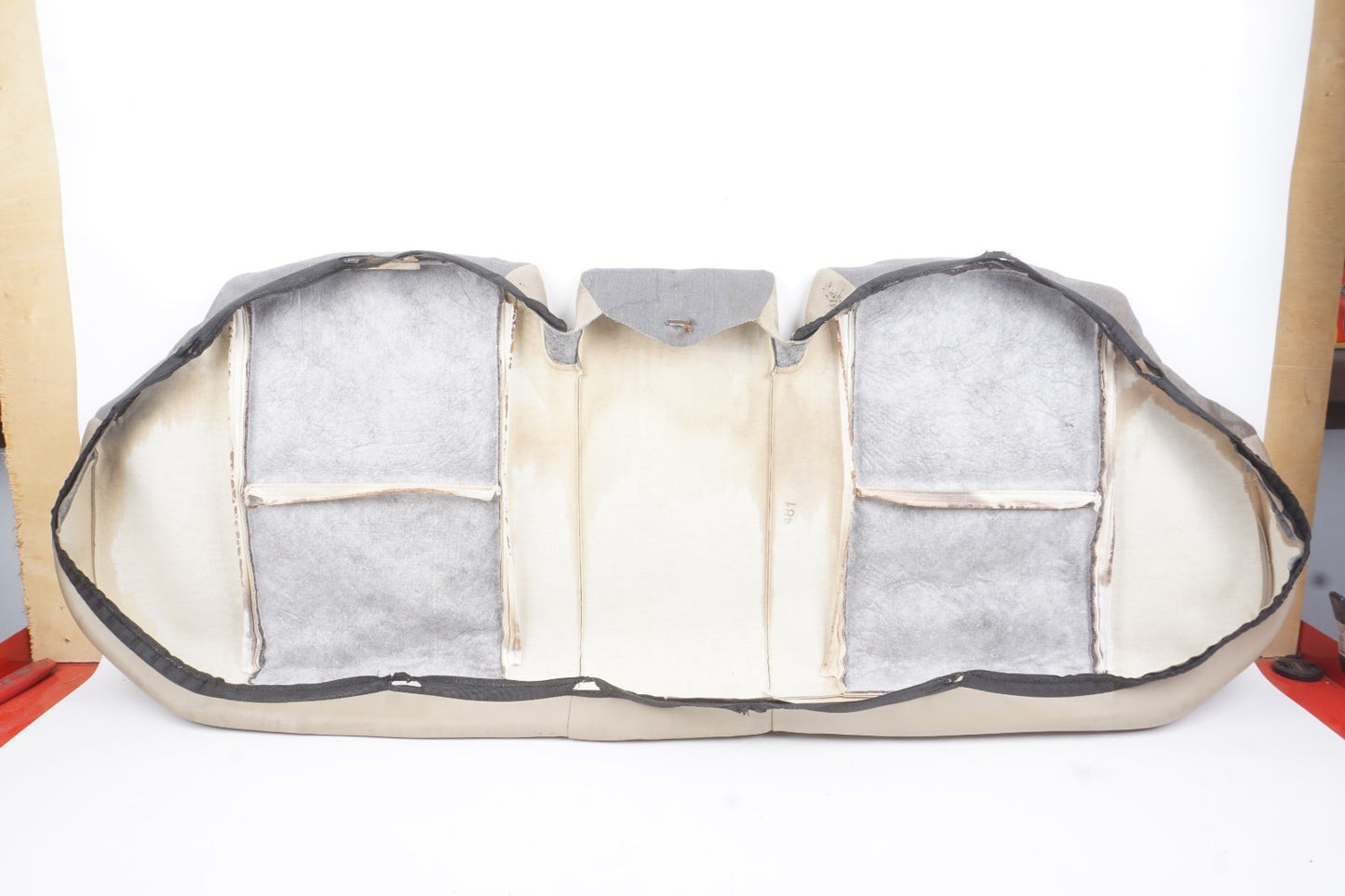 08-14 Mercedes-Benz C300 C250 Rear Seat Lower Bottom Bench Cushion Cover OEM