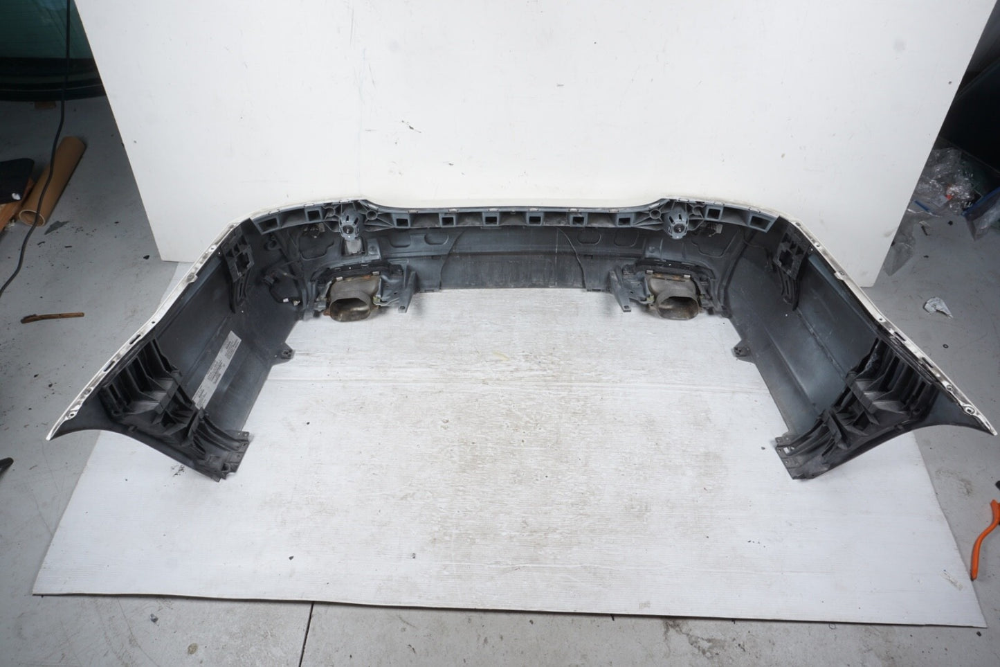10-13 Mercedes W221 S550 S400 Base Rear Bumper Cover Assembly OEM