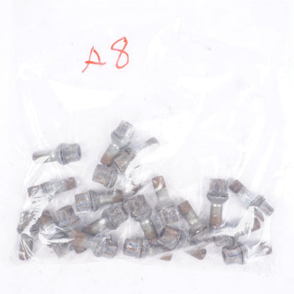 2004 - 2010 Audi A8 A8l D3 Wheel Standard Flange Nut Bolts Lug Set Of 20 Oem
