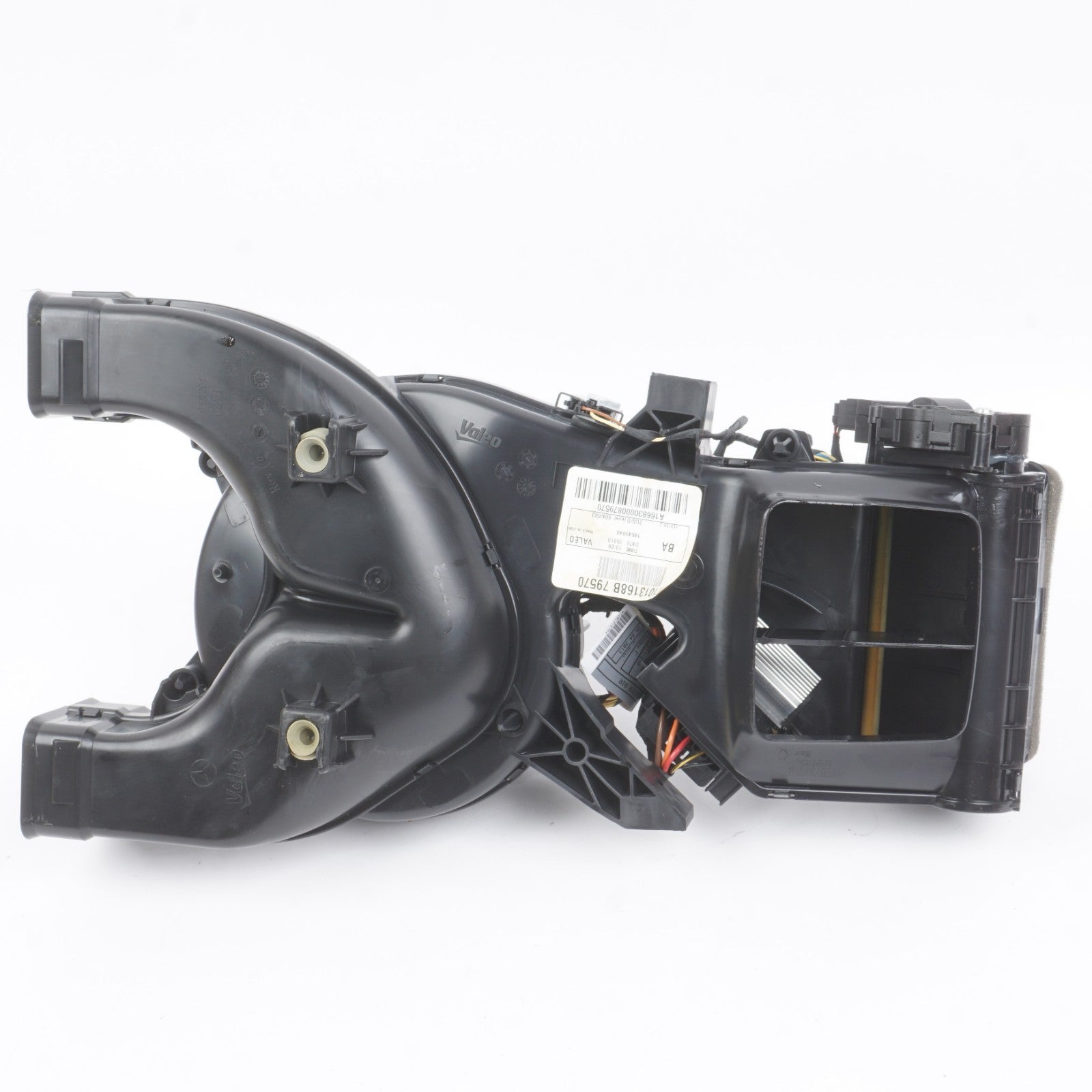 2012-2016 Mercedes ML GL HVAC Rear Heater Blower Motor Housing Assembly OEM
