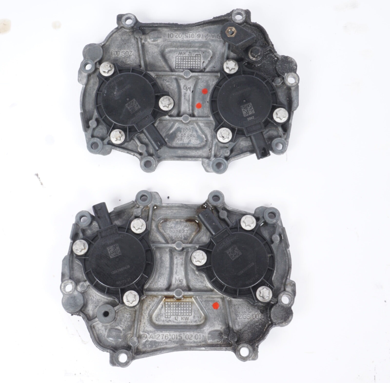 2013-2016 MERCEDES GL550 S550 4.6L LEFT RIGHT TIMING CHAIN VALVE COVER