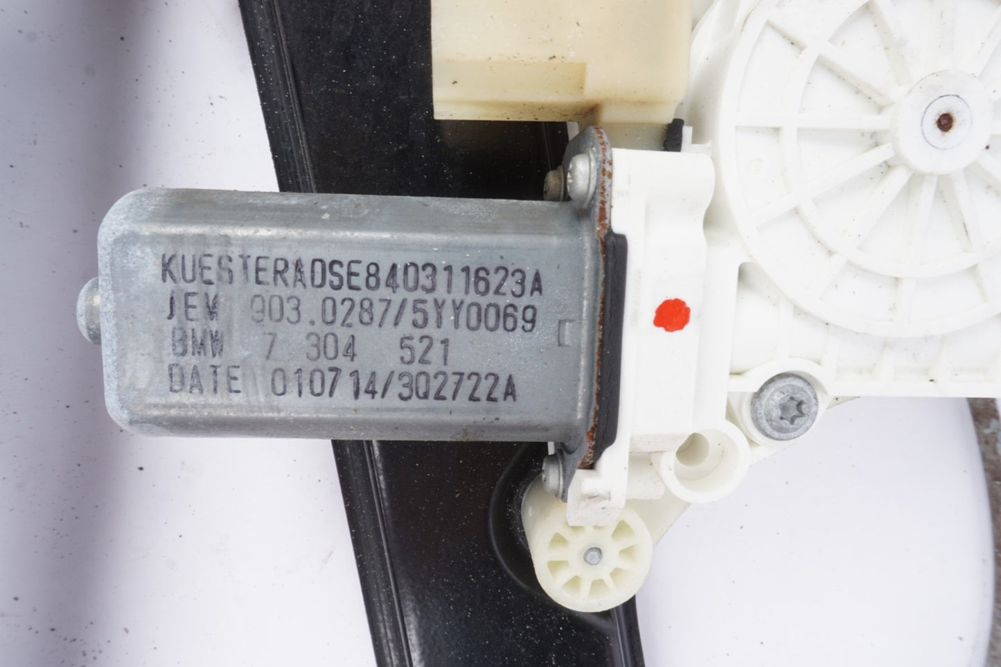 2012-2018 BMW  GRAN COUPE 640I 650I REAR LEFT DRIVER SIDE WINDOW REGULATOR MOTOR