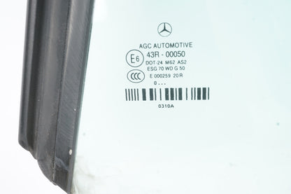 2011 - 2017 Mercedes E350 Convertible Rear Left Quarter Window Glass OEM