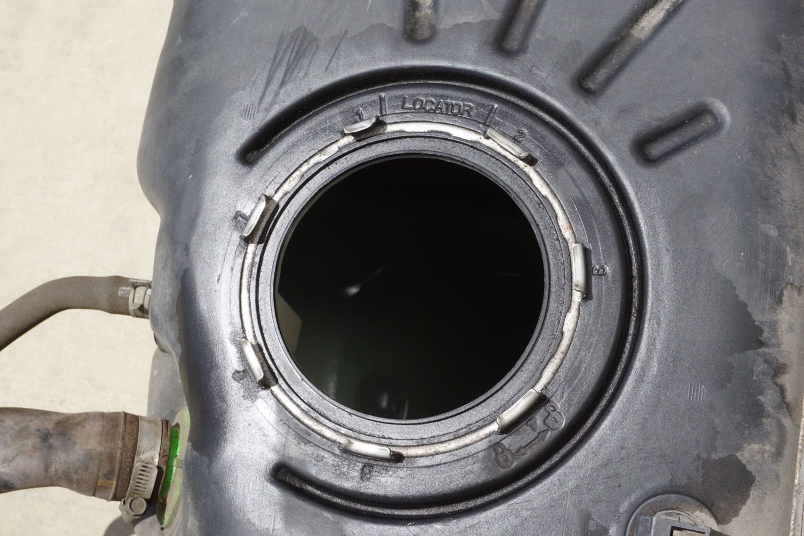 16-19 NISSAN TITAN XD FUEL DIESEL TANK 26 GALLON ID 17201EZ41B