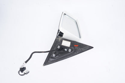 10-17 Mercedes E350 W207 Coupe Left Driver Side View Power Door Mirror White Oem
