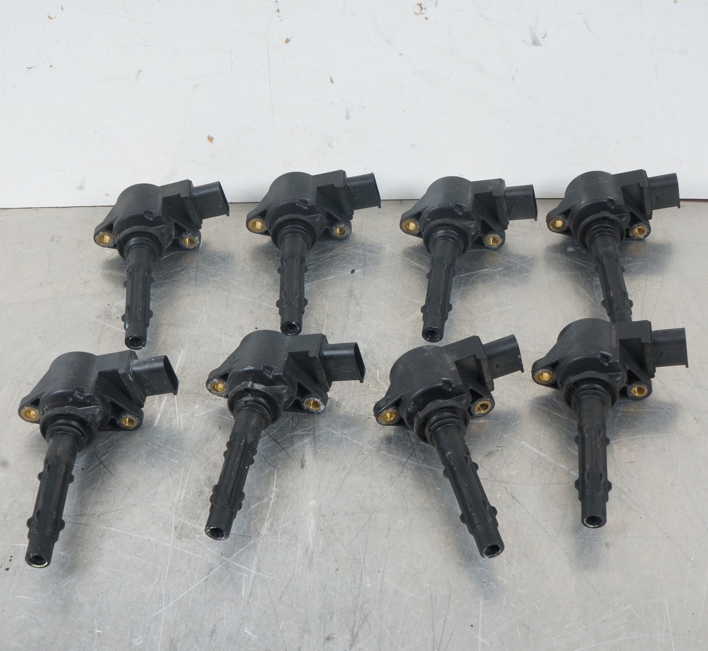 07-14 Mercedes W221 S550 CL550 E550 Ignition Coil Coils Set of 8 0001502780 OEM