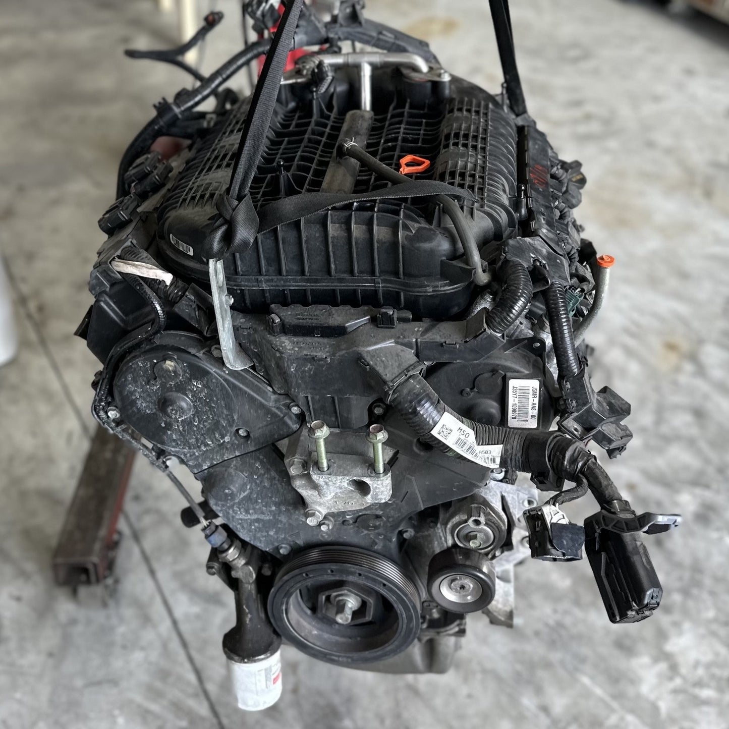 2018 - 2019 HONDA ODYSSEY 3.5L V6 ENGINE MOTOR OEM 109K