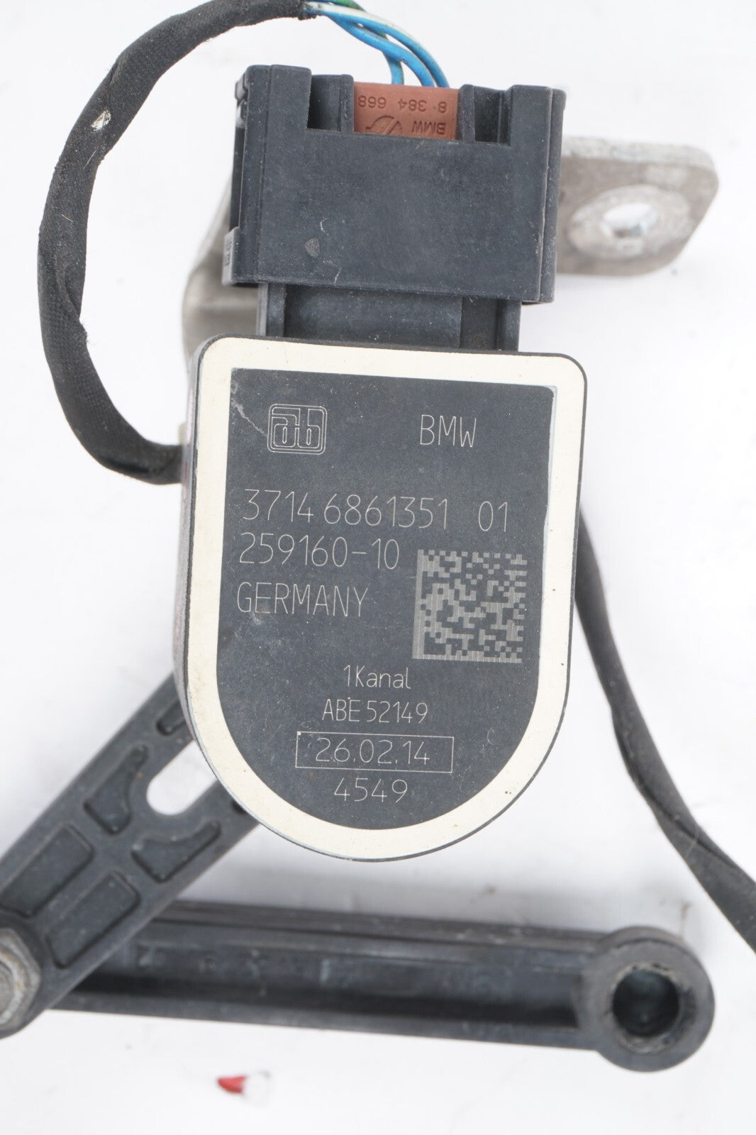 13-18 BMW 650i 640i Rear Right Pass Side Suspension Height Level Sensor OEM