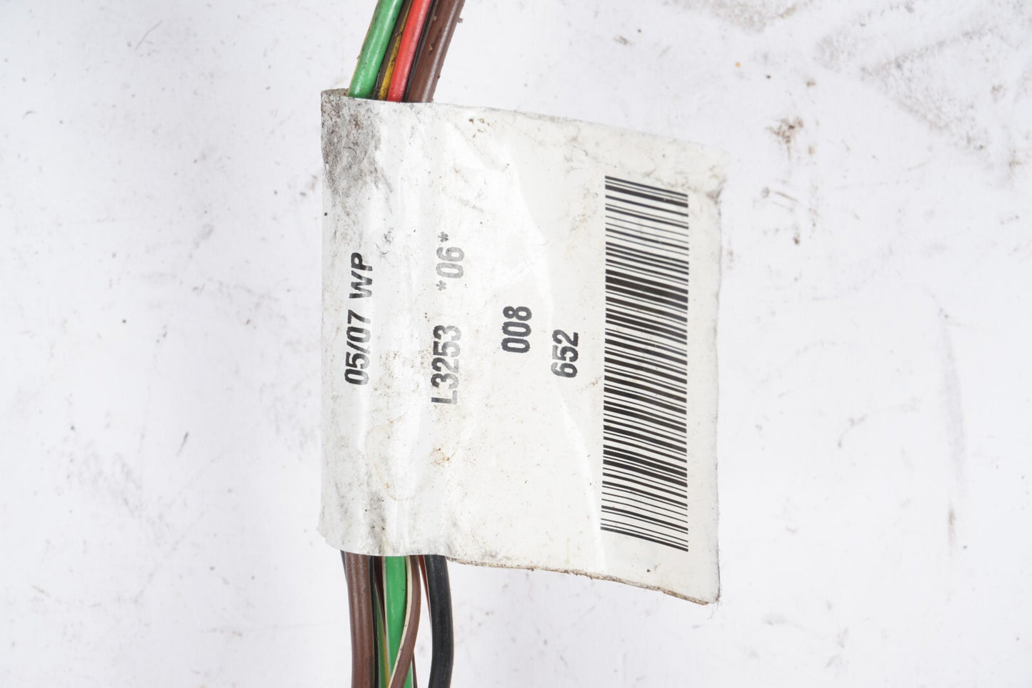 2007-2009 Mercedes W221 S550 Left SAM Plug Wire Wires OEM