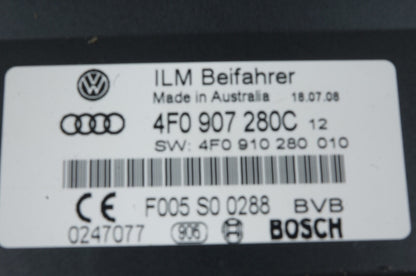 2005-2011 AUDI QUATTRO A6 ONBOARD POWER SUPPLY CONTROL MODULE 4F0907280C OEM