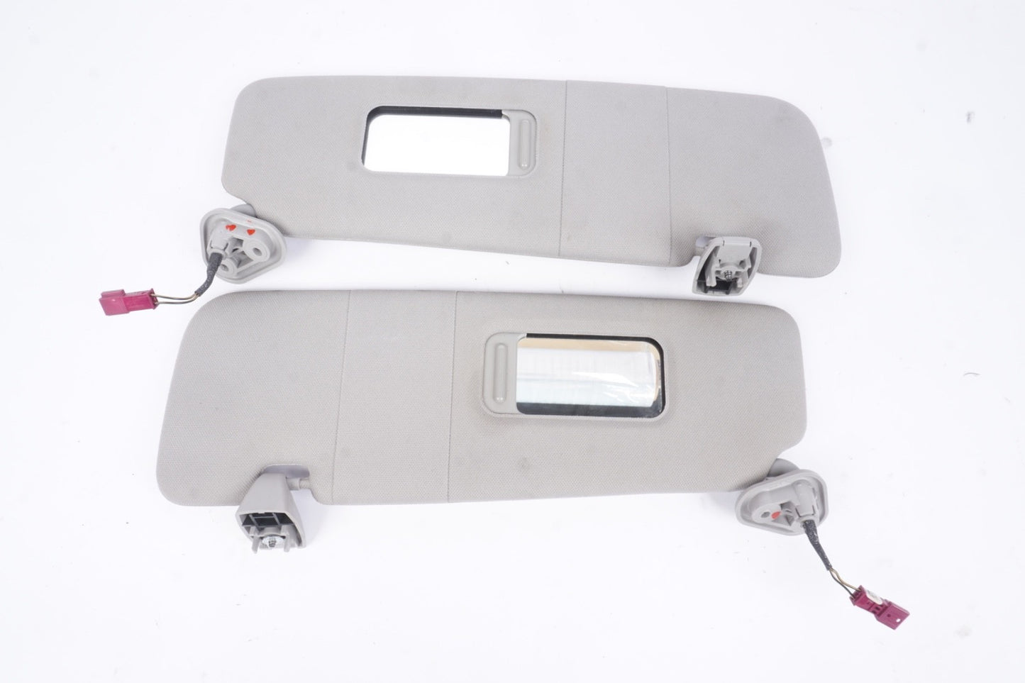 2012 - 2018 OEM BMW F06 F13 640 650 M6 LEFT AND RIGHT Side Sun Visor GRAY  SET