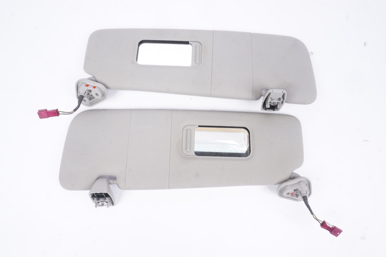 2012 - 2018 OEM BMW F06 F13 640 650 M6 LEFT AND RIGHT Side Sun Visor GRAY  SET