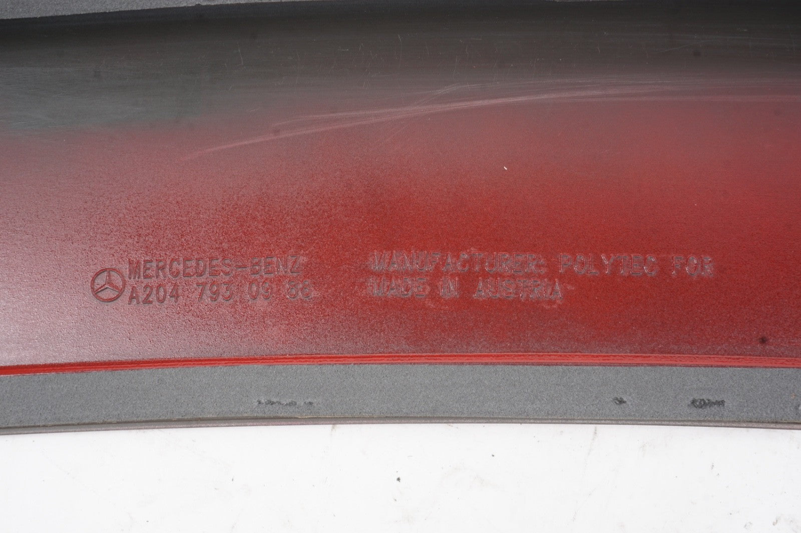 2008 - 2014 Mercedes C250 C300 C63 Rear Trunk Spoiler OEM