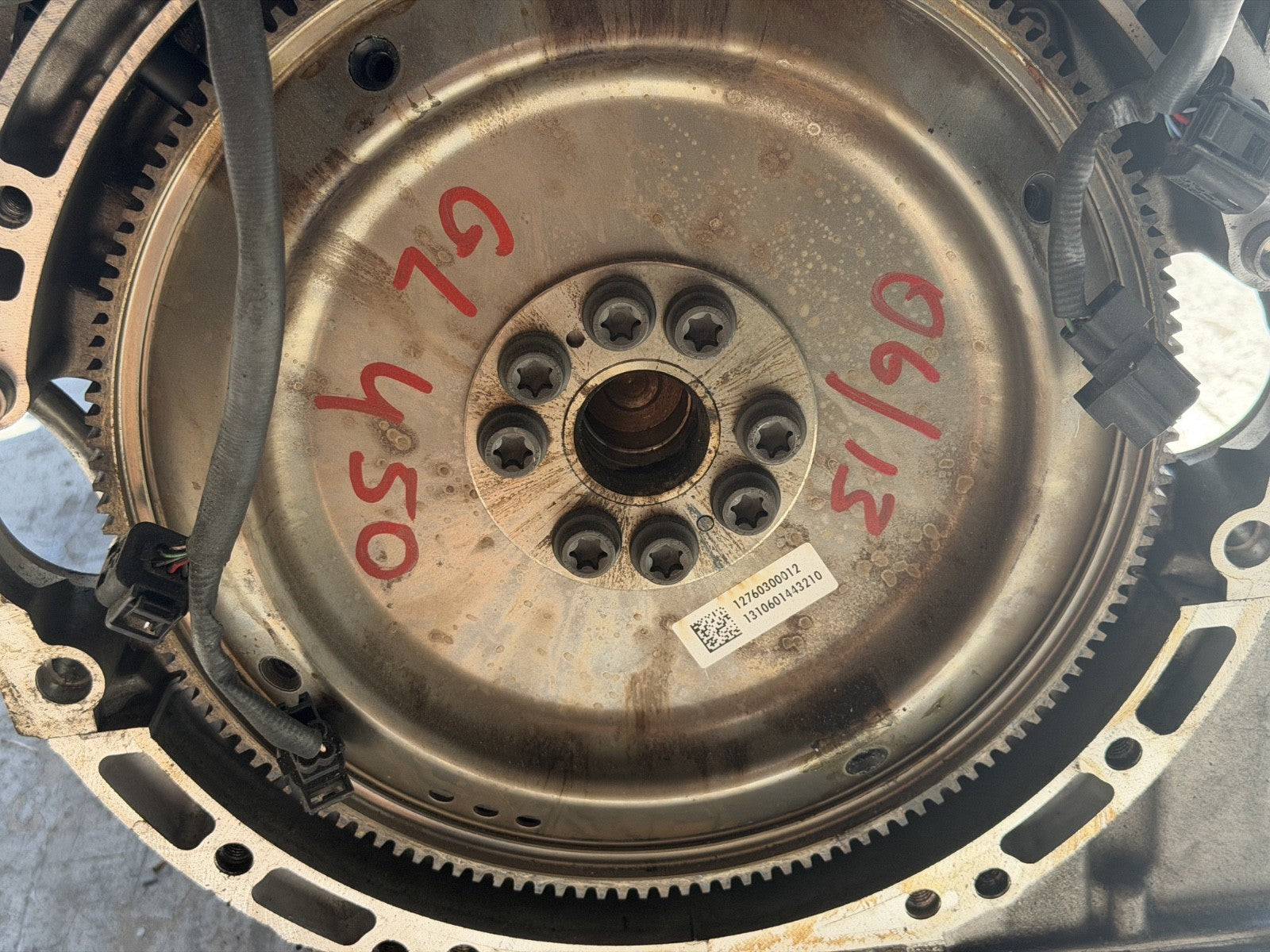 11-19 Mercedes W222 S550 GLE550 GL550 M278 RWD 4.6L V8 Engine Motor TESTED 131K