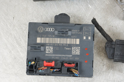 AUDI MODULE SET OF 4  4F0959795 4F0907274 4L0959655