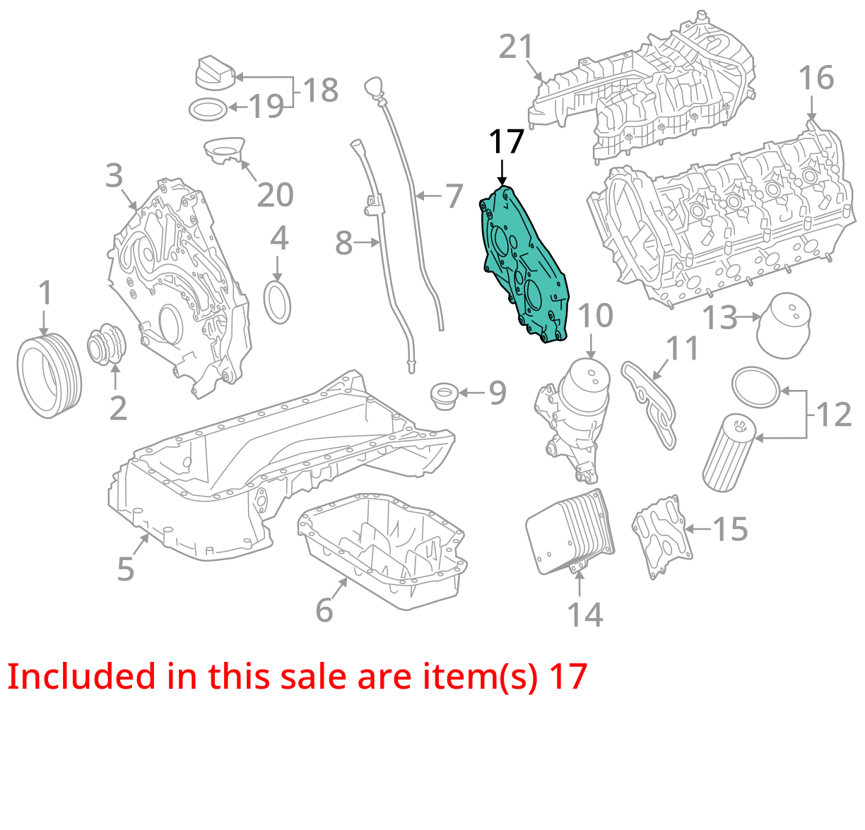 2013-2016 MERCEDES GL550 S550 4.6L LEFT RIGHT TIMING CHAIN VALVE COVER