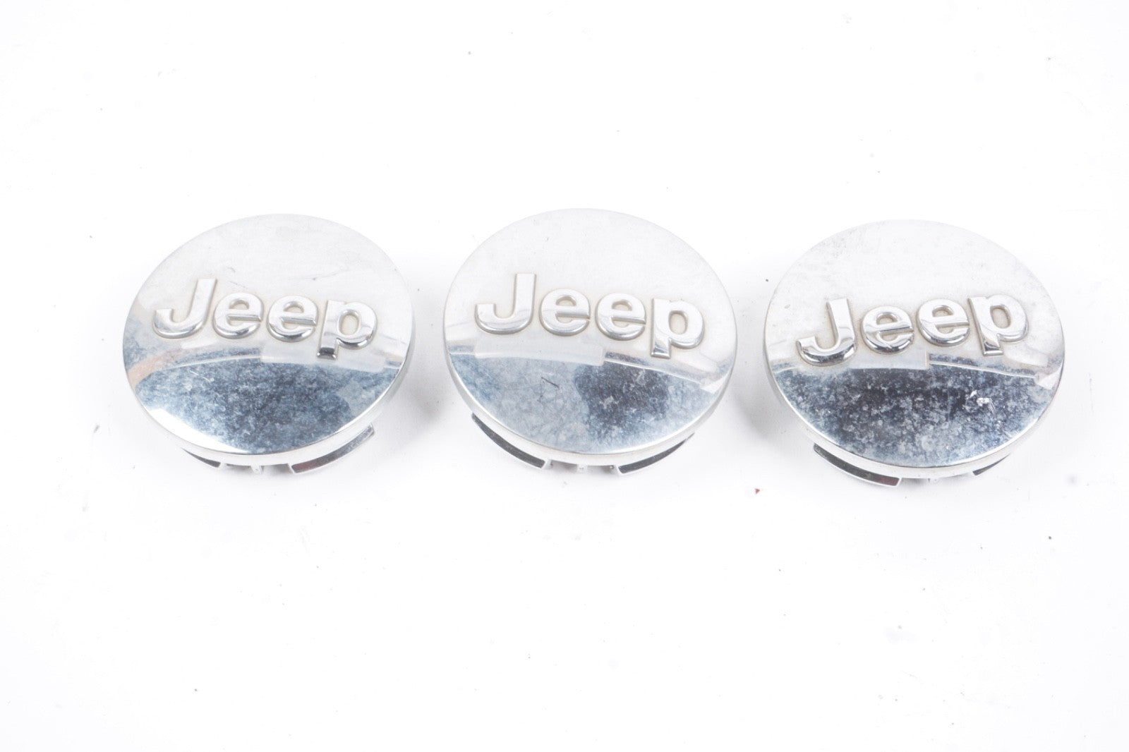 2009 - 2023 Jeep Compass Chrome Center Caps 2.5"